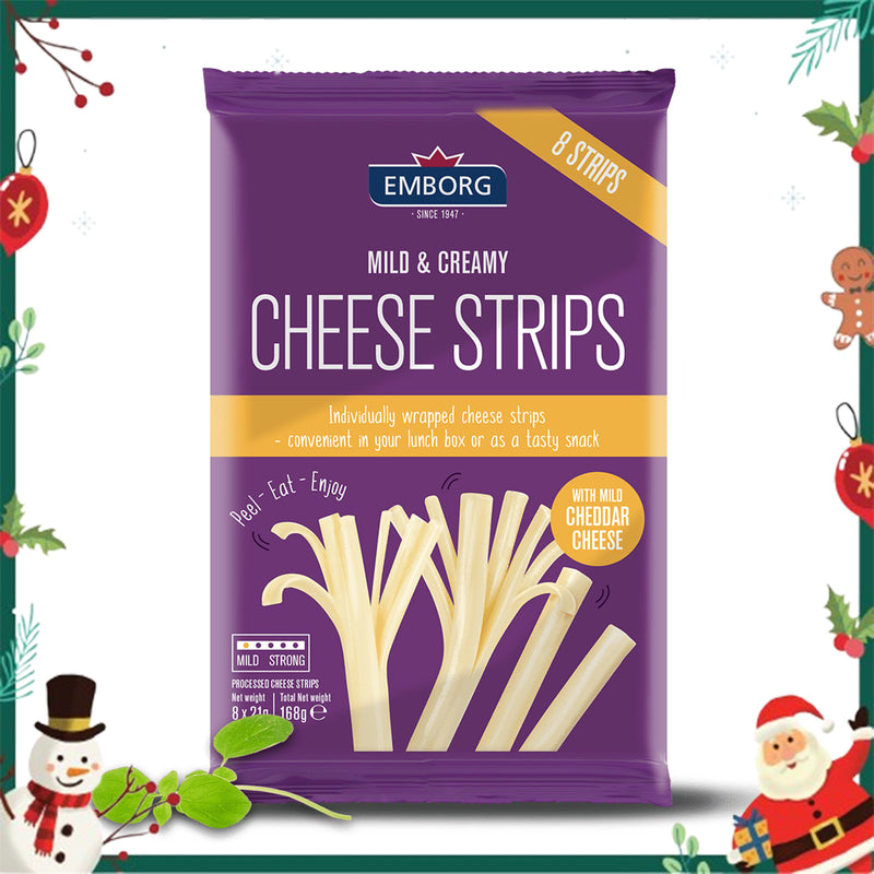 Emborg Cheese Strips 84g