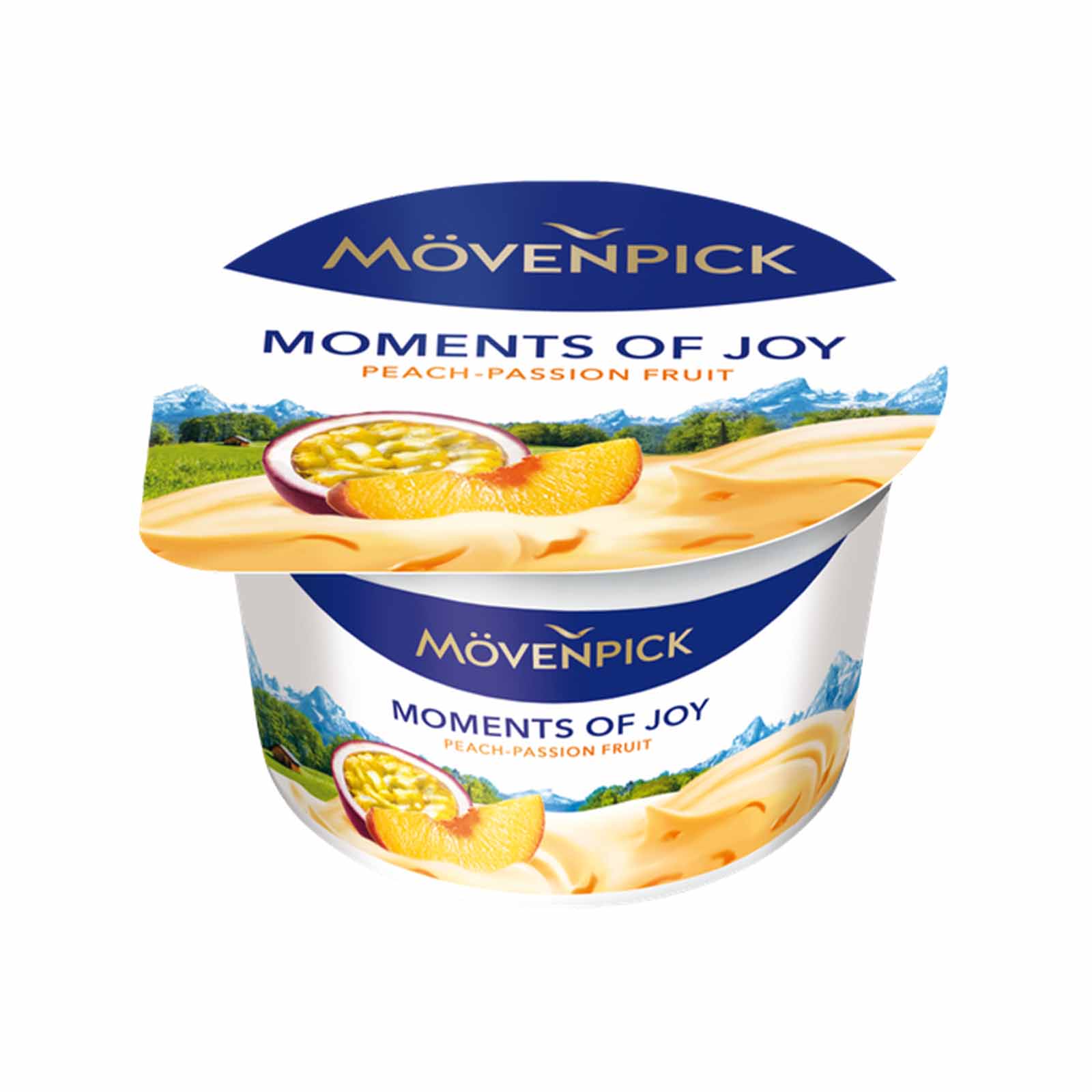 Movenpick Moments Of Joy Peach Passion Fruit Yogurt 100g