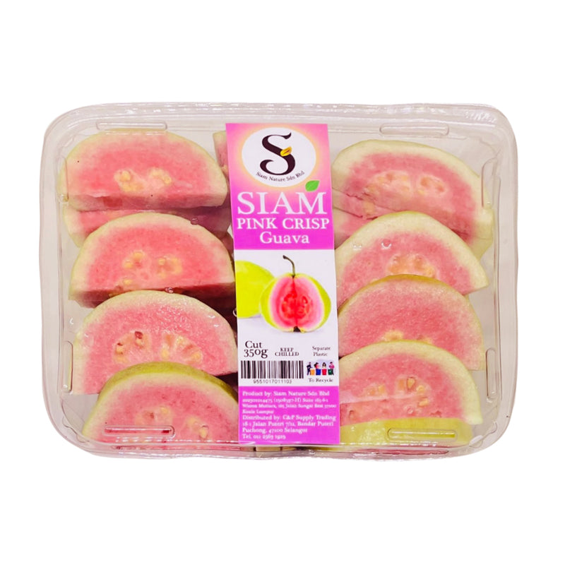 Siam Nature Crisp Pink Guava (Cut) (Thailand) 350g