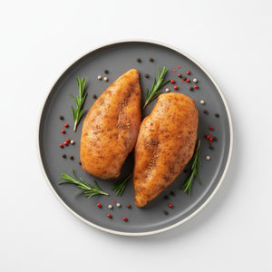 Frozen Smoky BBQ Skinless Boneless Chicken Breast 1pc/pack