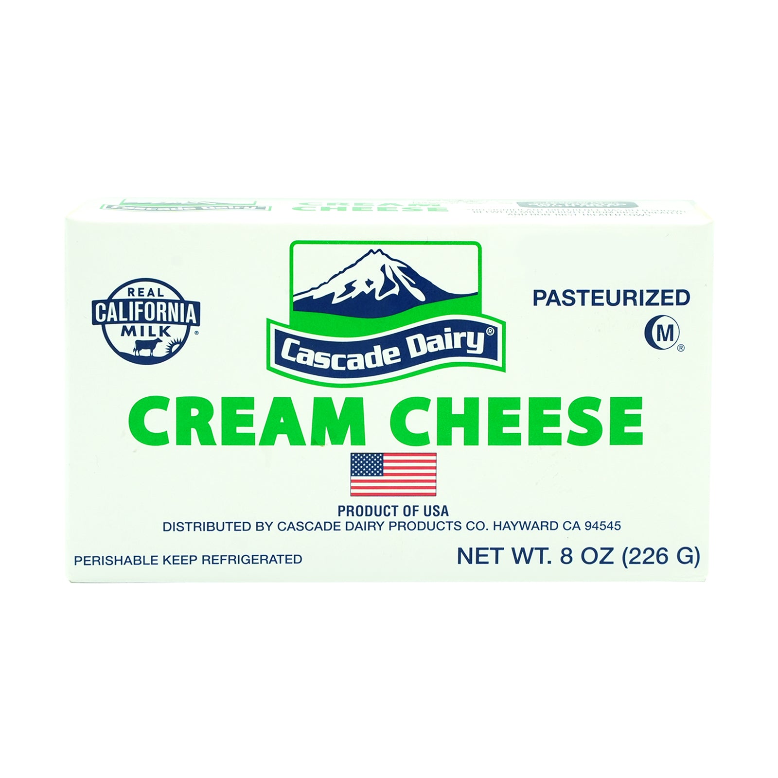 Cascade Dairy Block Cream Cheese 226g