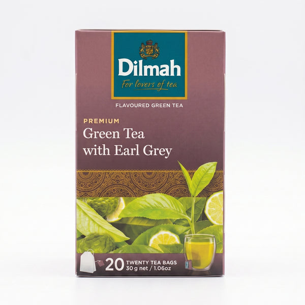 Dilmah Green Tea with Earl Grey 1.5g x 20