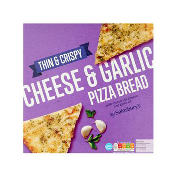 Sainsburys Garlic And Cheese Pizza 281g (highest price)