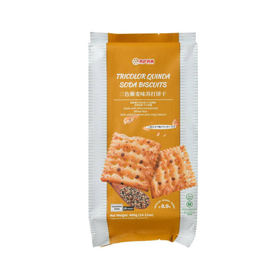 Apam Tricolor Quinoa Soda Biscuit 400g