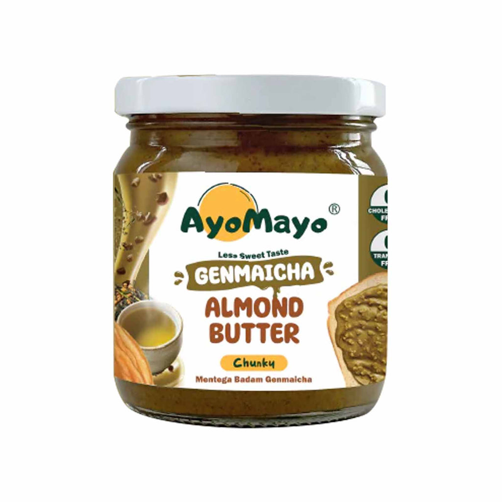 Ayomayo Genmaicha Almond Butter (Chunky) 180g