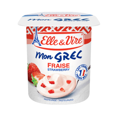 Elle & Vire Yoghurt Strawberry 125g