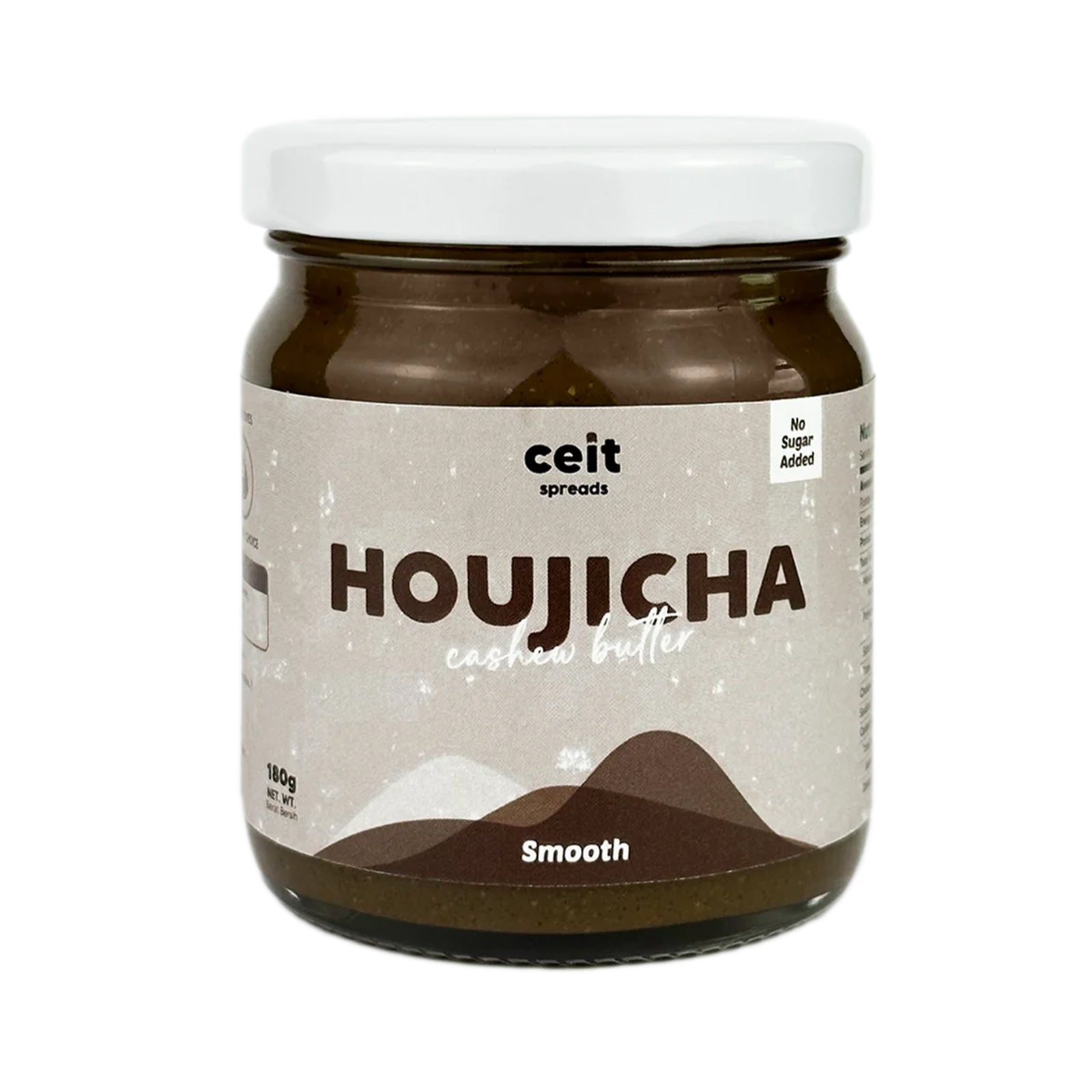Ceit Houjicha Cashew Butter No Sugar Added 180g