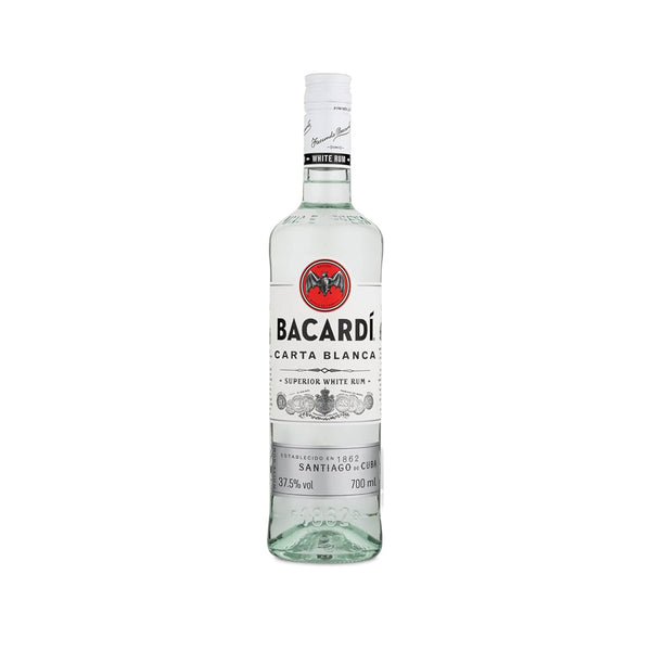 Bacardi Carta Blanca Rum Alc 37.5% 700ml