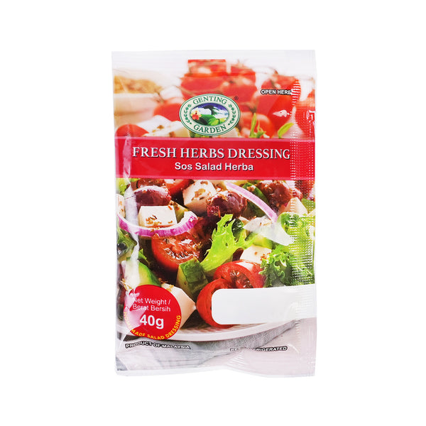 Genting Garden Fresh Herbs Salad Dressing 40g (highest price)