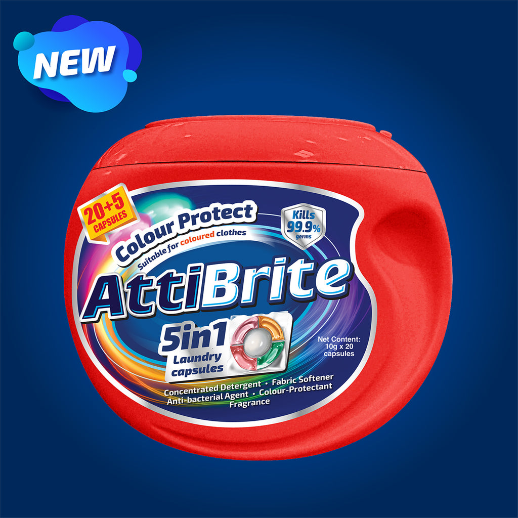 Attibrite Laundry Capsules Colour Protect 10g x 20
