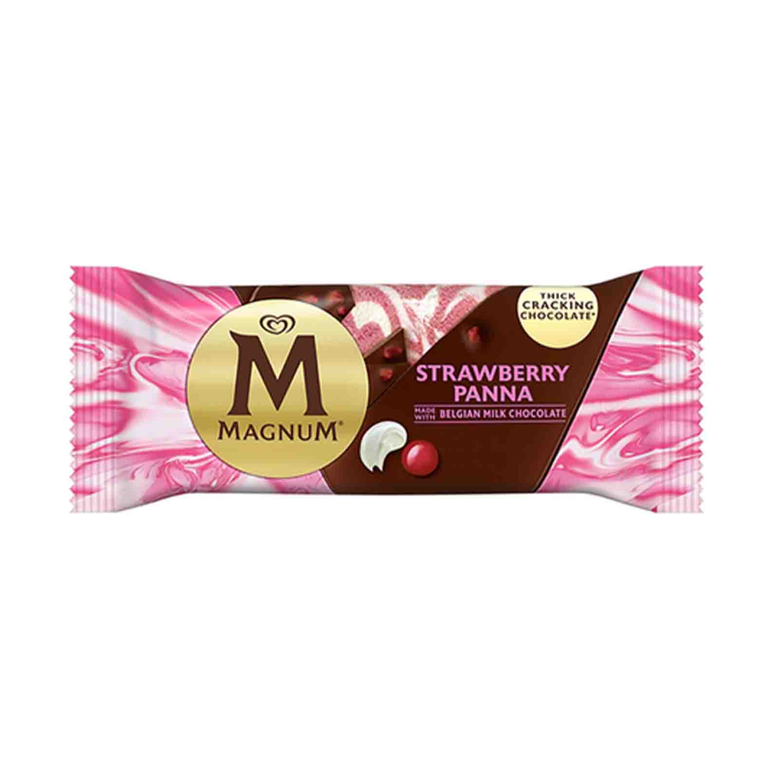 Walls Magnum Strawberry Panna 80ml