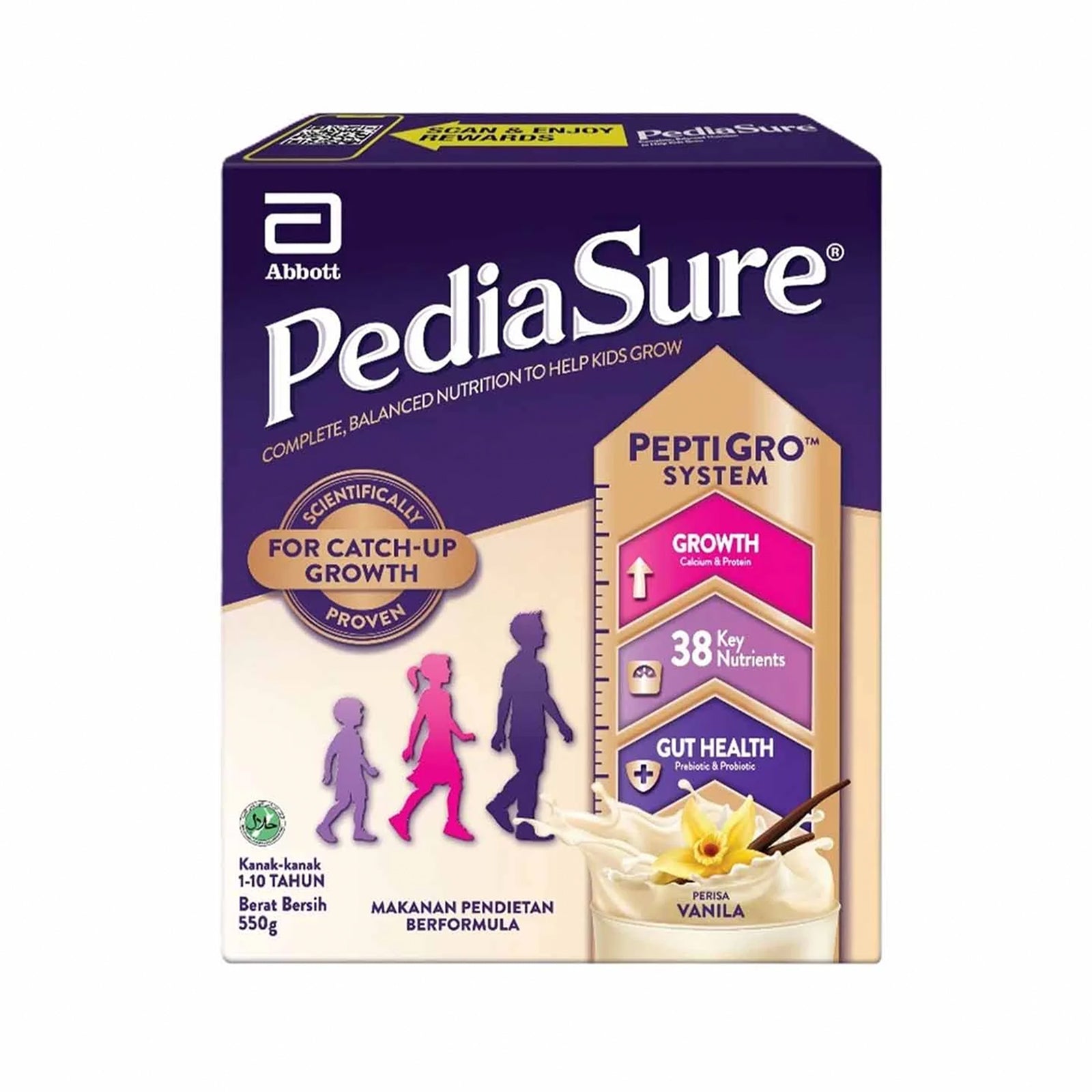 Pediasure Peptigro Van 550g