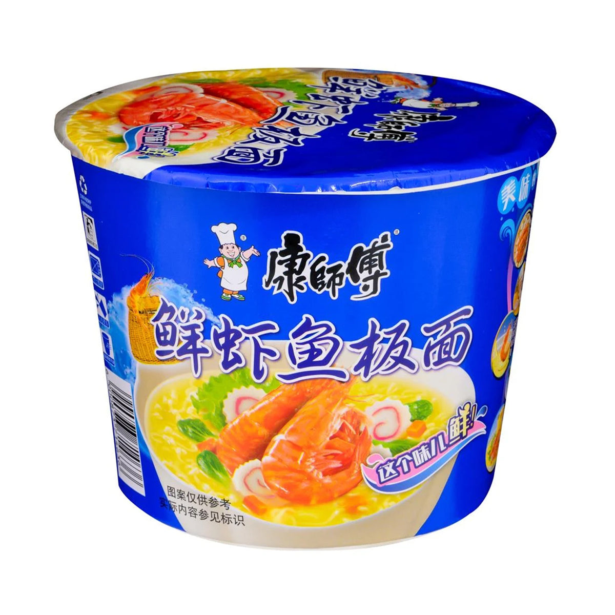Master Kong Seafood Combo Bucket Instant Noodles 110g