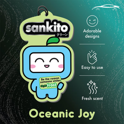 Sankito Car Fragrance Card - Oceanic Joy