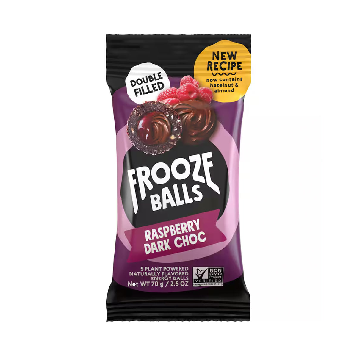 Frooze Balls Raspberry Dark Chocolate 70g
