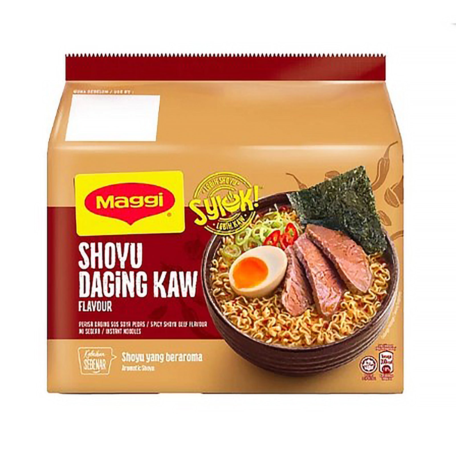 Maggi Syiok Shoyu Daging 80g x 50