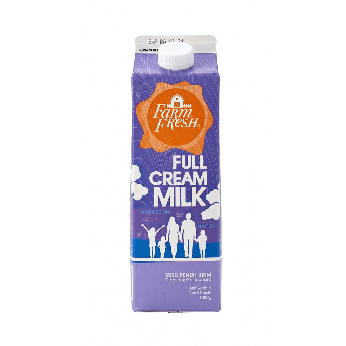 Farm Fresh Pasteurized Full Cream Milk 1kg