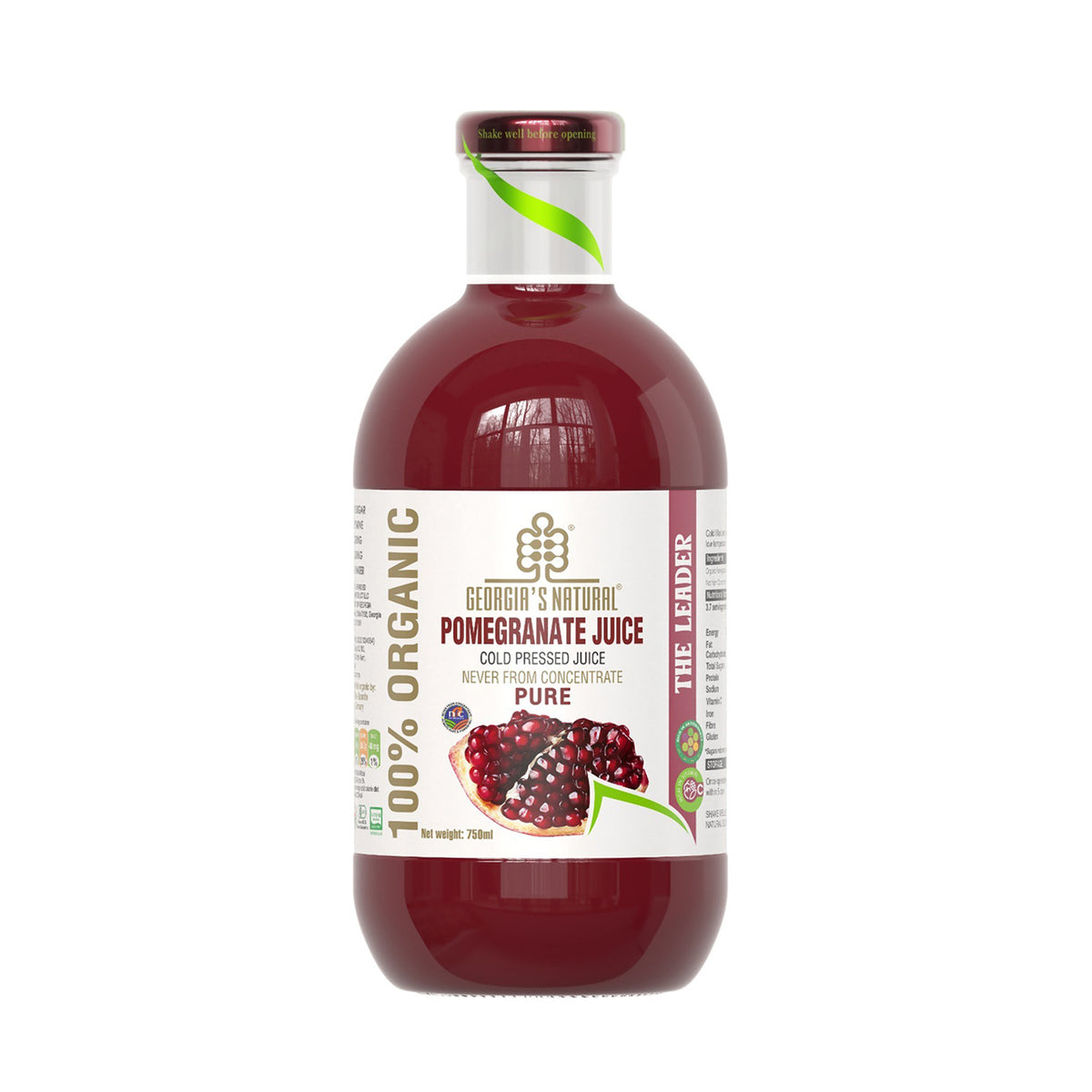Georgia's Natural 100% Pomegranate Juice 750ml