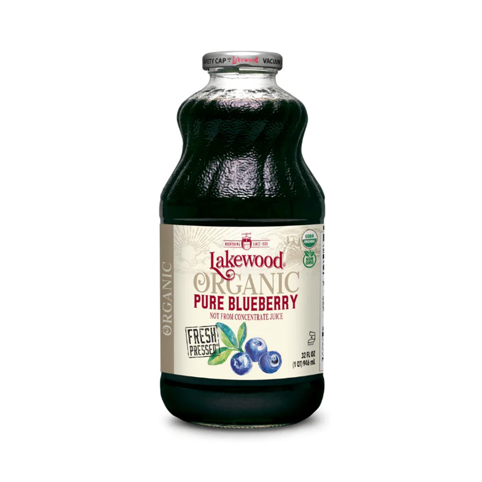 Lakewood Organic Pure Blueberry 946ml