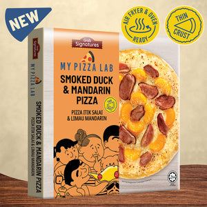 Grab Signature My Pizza Lab Smoked Duck & Mandarin Pizza 310g
