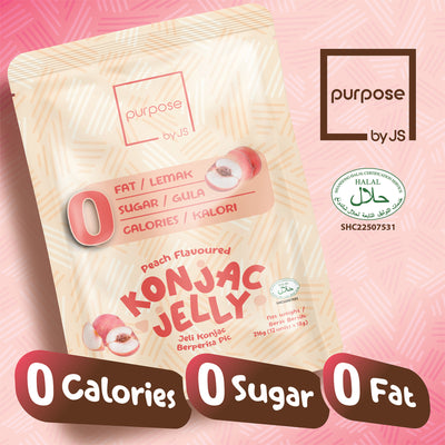 Purpose by JS 0 White Peach Konjac Jelly 216g