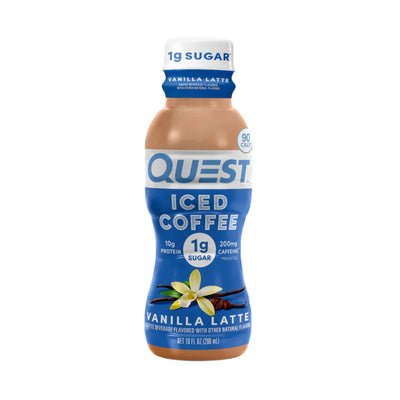Quest Ready to Drink Iced Coffee Vanilla Latte 296ml