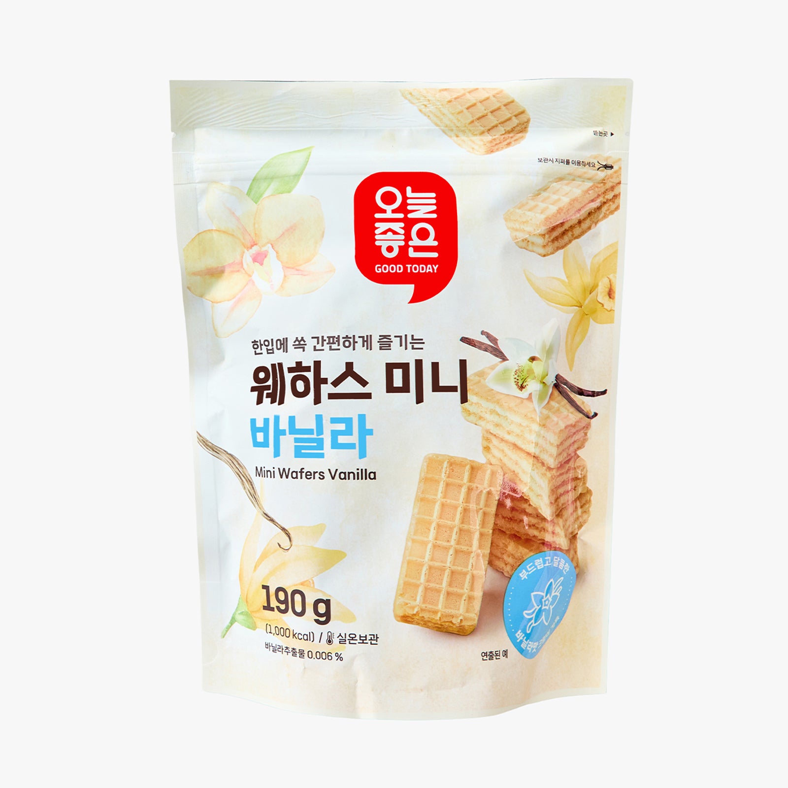 Good Today Mini Wafer Vanilla 190g
