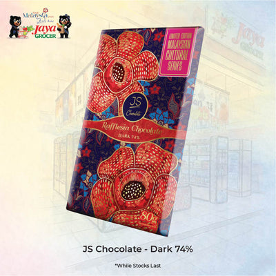 JS Chocolate - Rafflesia Chocolate (Dark 74%) 80g