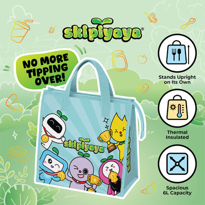 Skipiyaya Lunch Bag - Blue