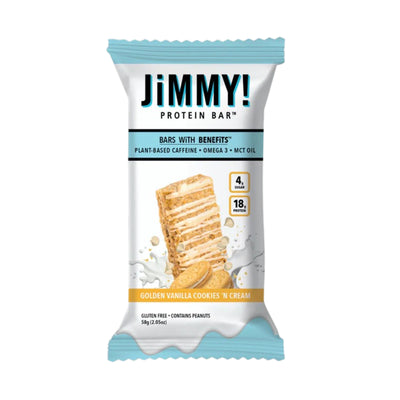 JimmyBar! High Protein Bar Golden Vanilla Crunch 58g