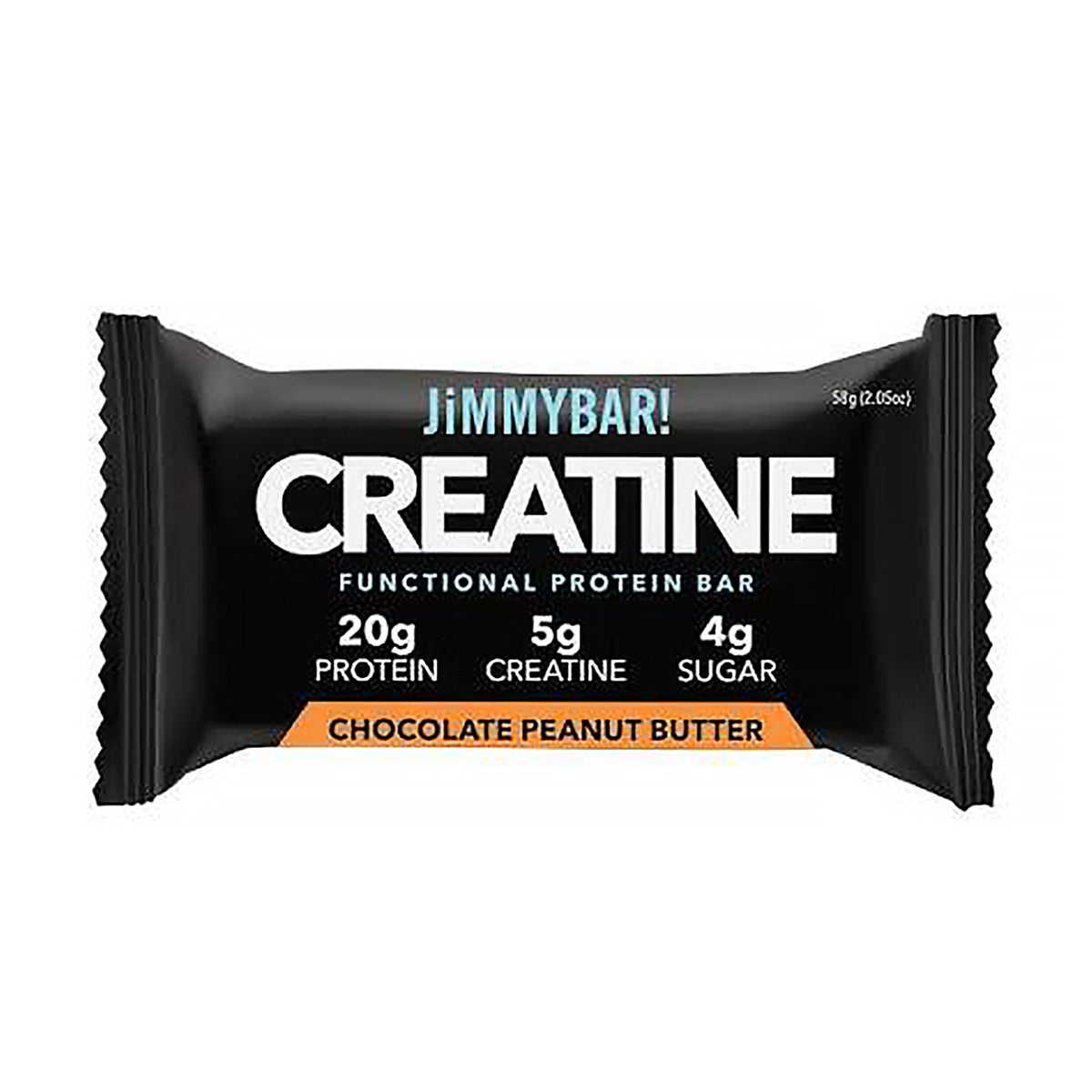 JimmyBar! Creatine Protein Bar Chocolate Peanut Butter 58g