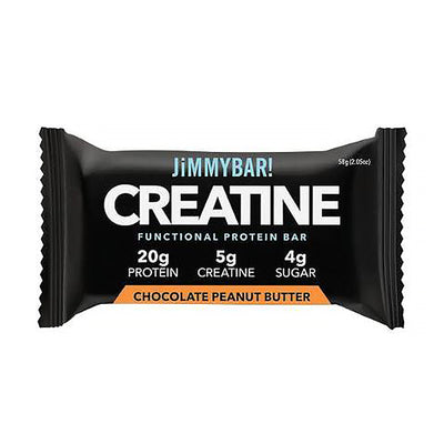JimmyBar! Creatine Protein Bar Chocolate Peanut Butter 58g