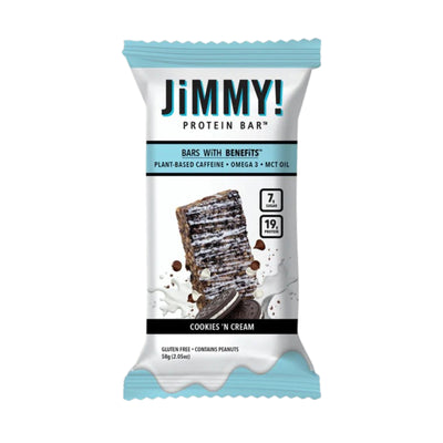 JimmyBar! High Protein Bar Cookies 'N Cream 58g