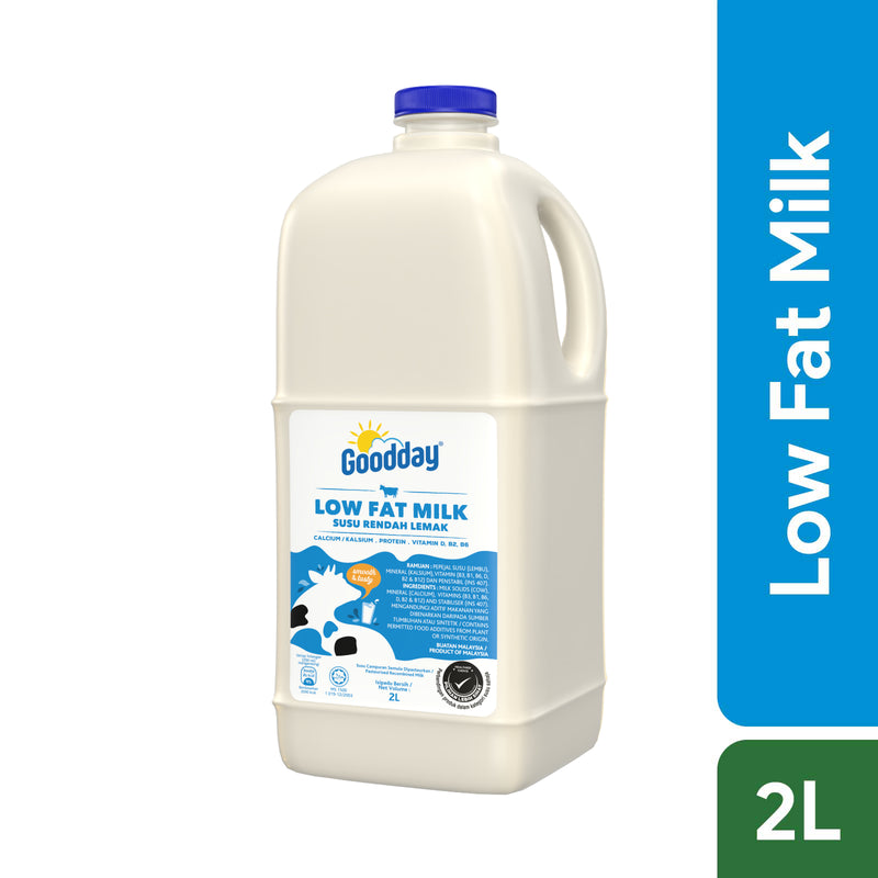 Goodday Low Fat Milk 2L