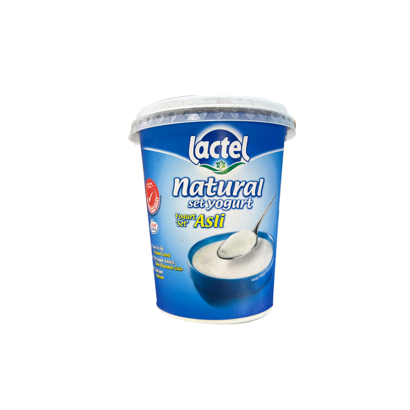 Lactel Natural Set Yogurt 470g