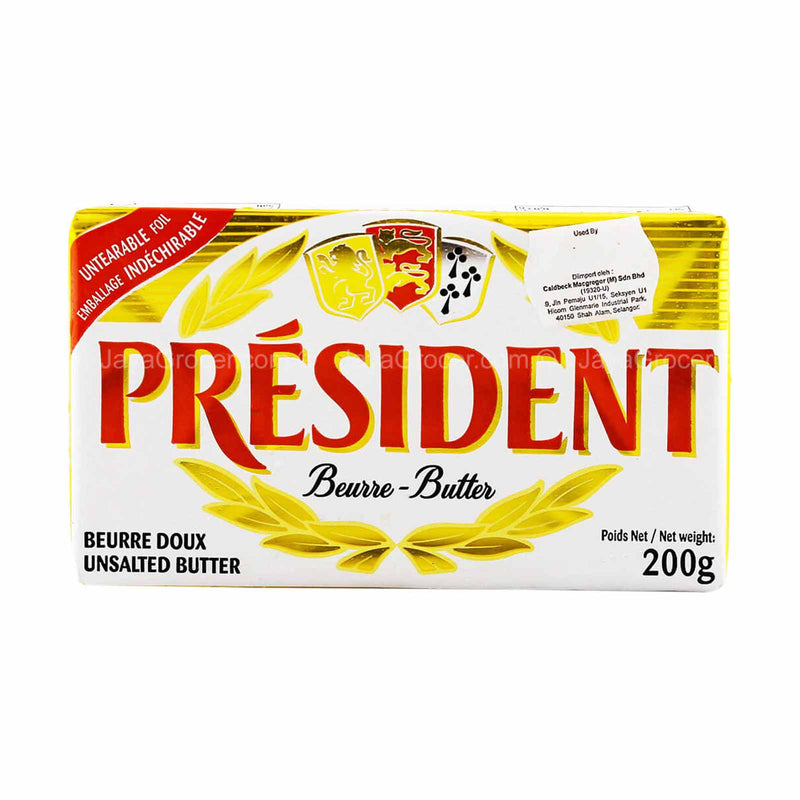 President Unsalted Butter 200g