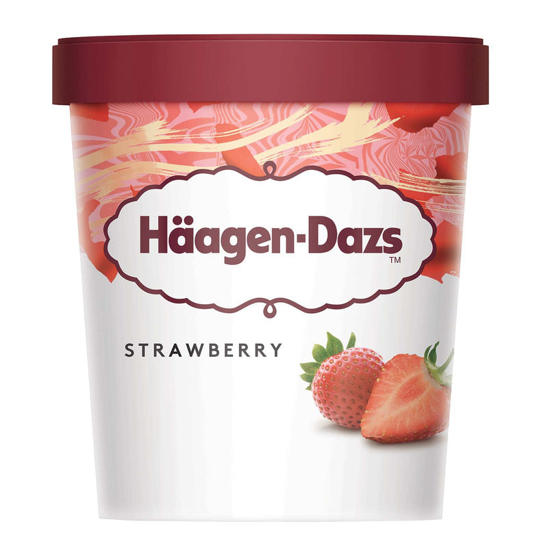 Haagen-Dazs Strawberry Ice Cream 473ml
