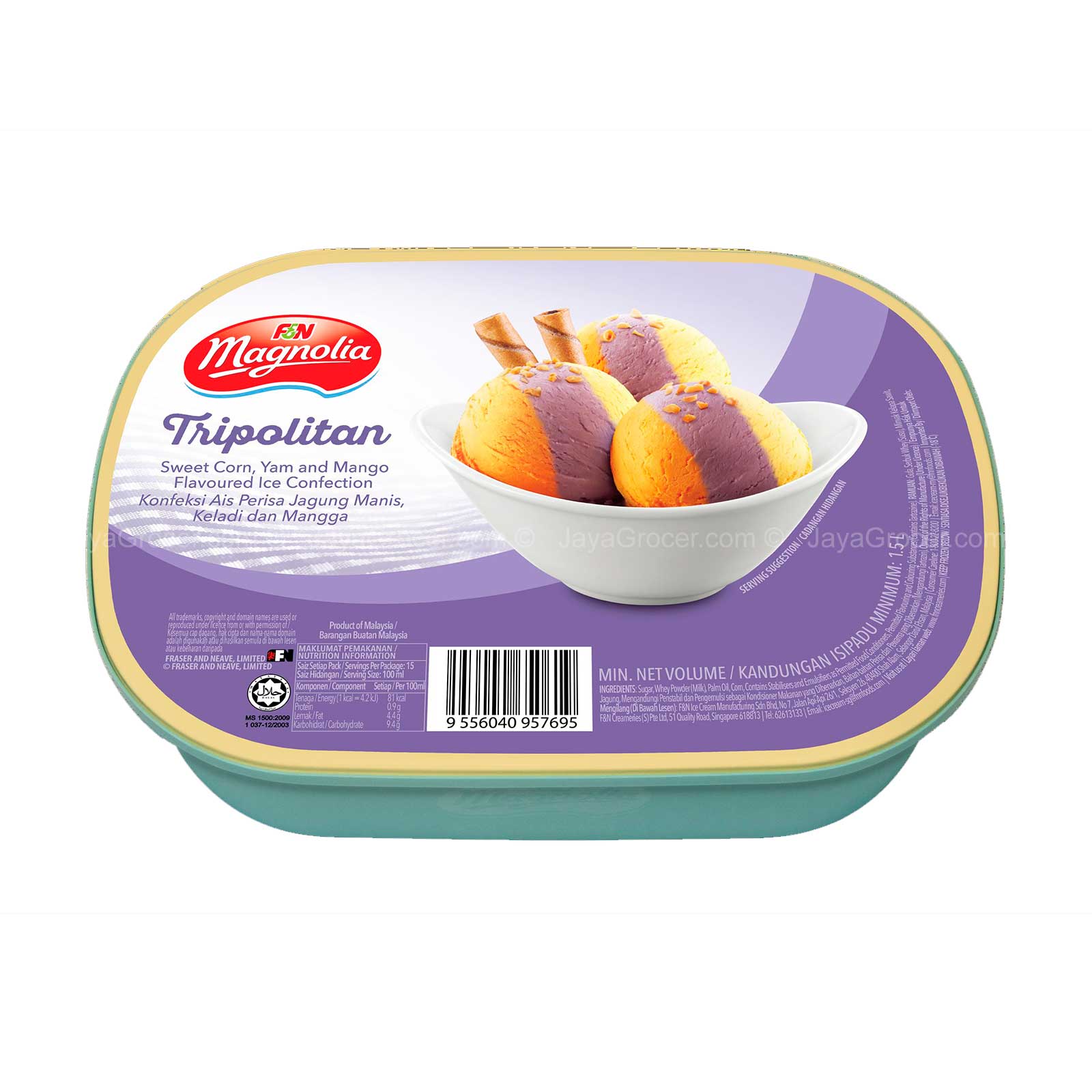 Magnolia Tripolitan Ice Cream 1.4L