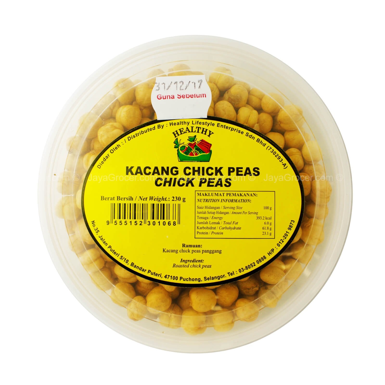 Healthy Chickpeas 230g