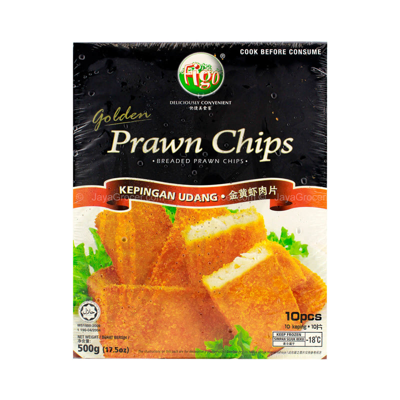 Figo Golden Prawn Chips 500g