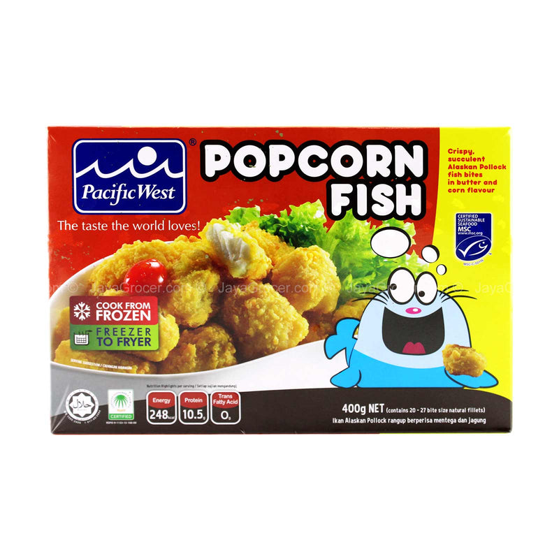 Pacific West Fish Popcorn 400g