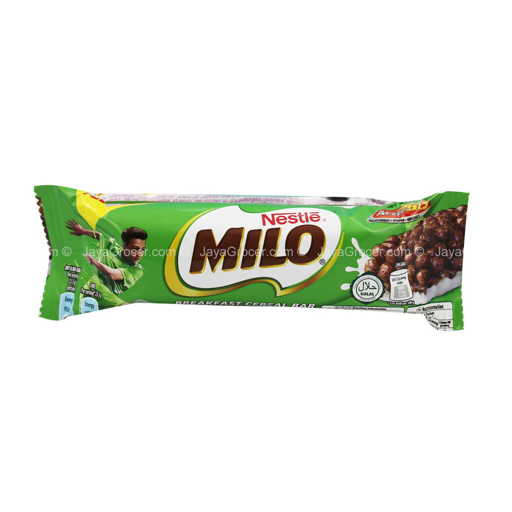 Nestle Milo Breakfast Cereal Bar with Protein 23.5g