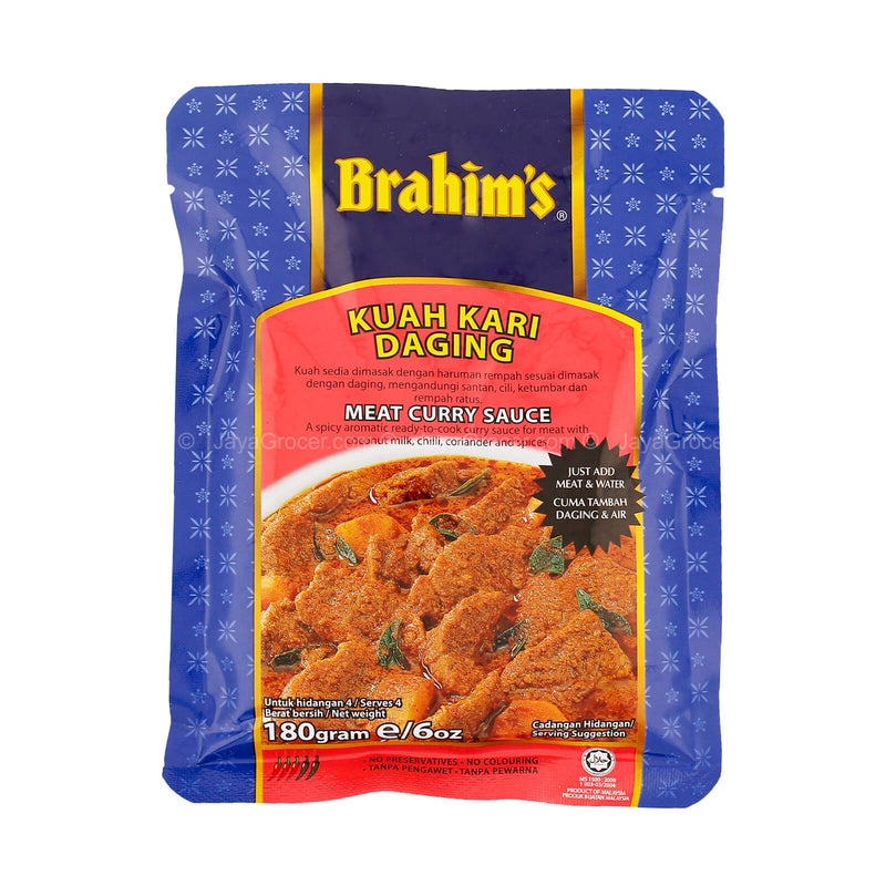 Brahim's Curry Meat Paste 180g