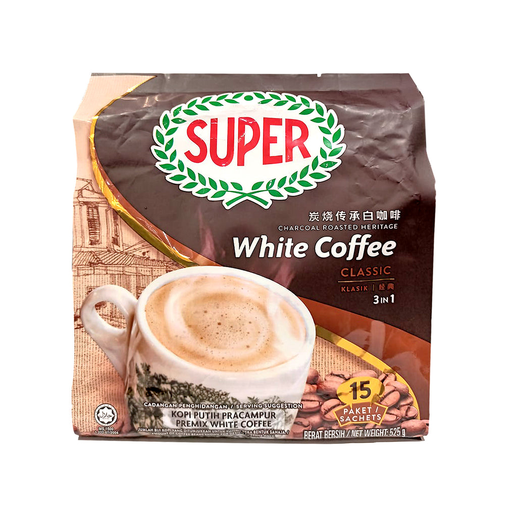 Super Charcoal Roasted White Coffee 3 in 1 Classic 21g x 15