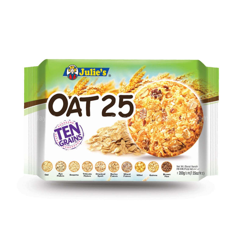 Julie’s Oat 25 Ten Grains Cookies 200g