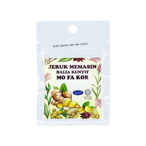 Uncle Mo Sweet Ginger Preserved Fruit 30g