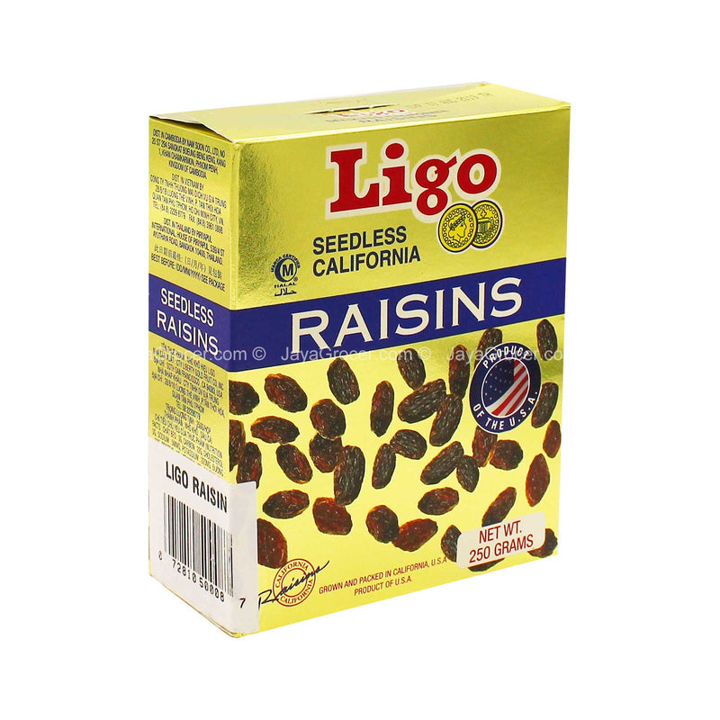 Ligo Seedless California Raisins 250g