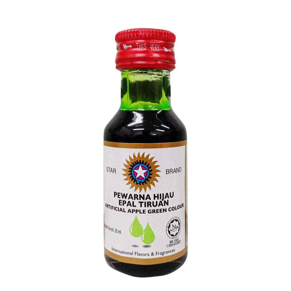 Star Brand Artificial Green Apple Colour 25ml
