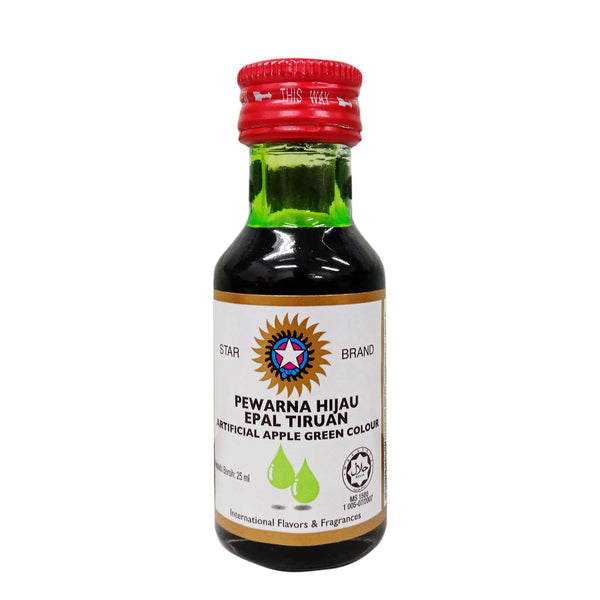 Star Brand Artificial Green Apple Colour 25ml