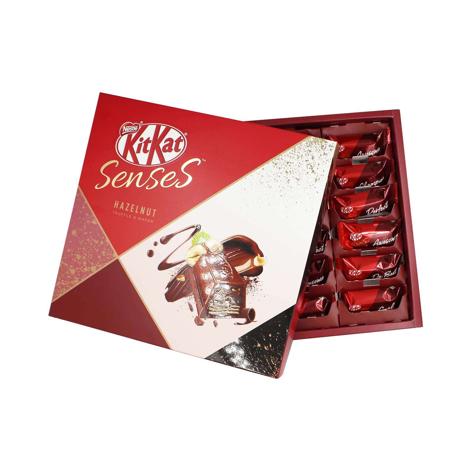 KitKat Senses Hazelnut Chocolate Wafer Bar 201.6g